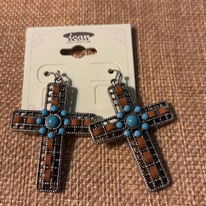 Icon Cross earrings (new)
